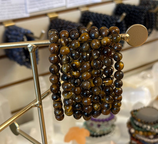 Tigers Eye Gemstone Bracelet