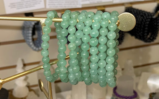 Green Aventurine Gemstone Bracelet