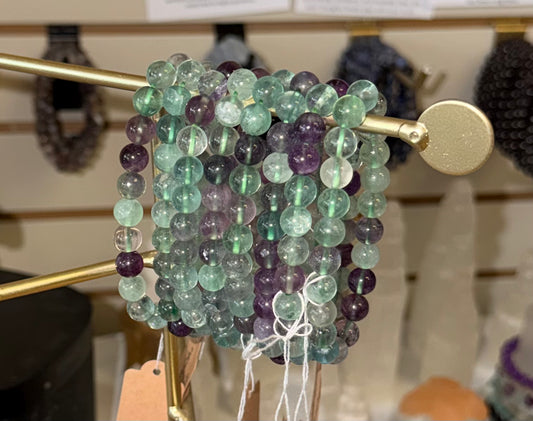 Fluorite Gemstone Bracelet