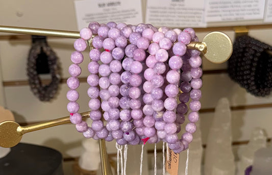 Kunzite Gemstone Bracelet