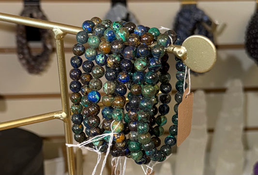 Azurite Gemstone Bracelet